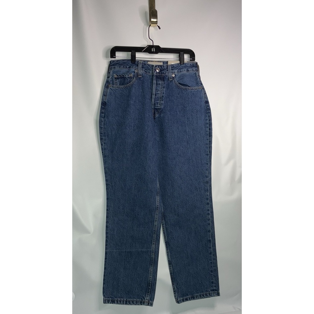 Everlane The Curvy 90s Cheeky Straight Jeans High Rise Size 30 Ankle Northridge